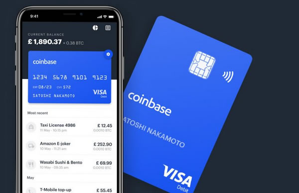 Coinbase Card crypto card